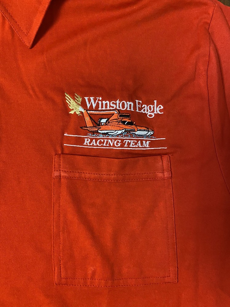 Rare Vintage Racing Team Shirt Winston Eagle Hydro Boat Single Stitch 90’s XL