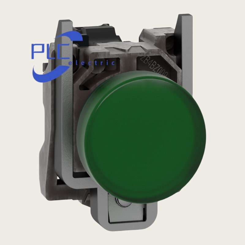 XB4BVB3 1PC New Schneider Pilot light Harmony XB4 metal green 22mm universal LED