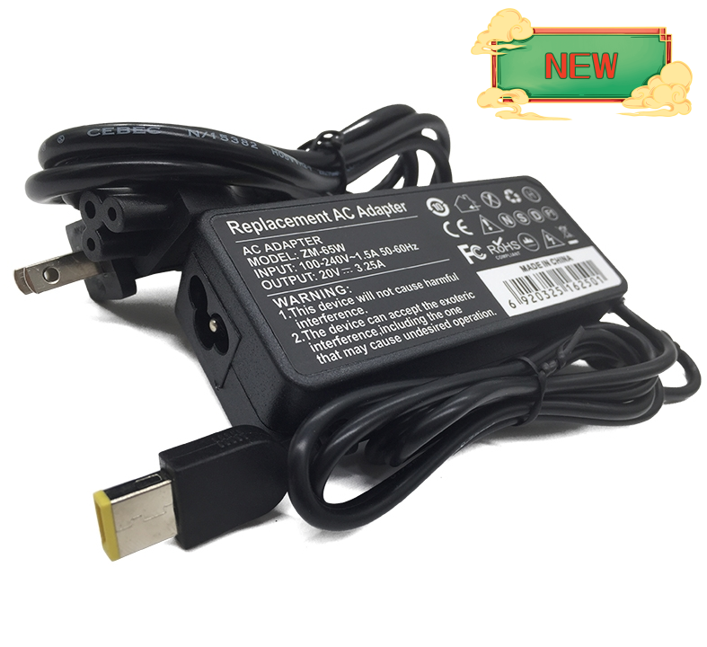 AC Charger Adapter for Lenovo ThinkPad E470 E475 E570 E575 Laptop Power Supply