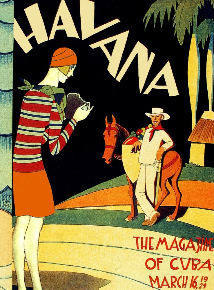 8436.Decoration Poster.Home Room wall art design.Havana Magazine of Cuba.Decor