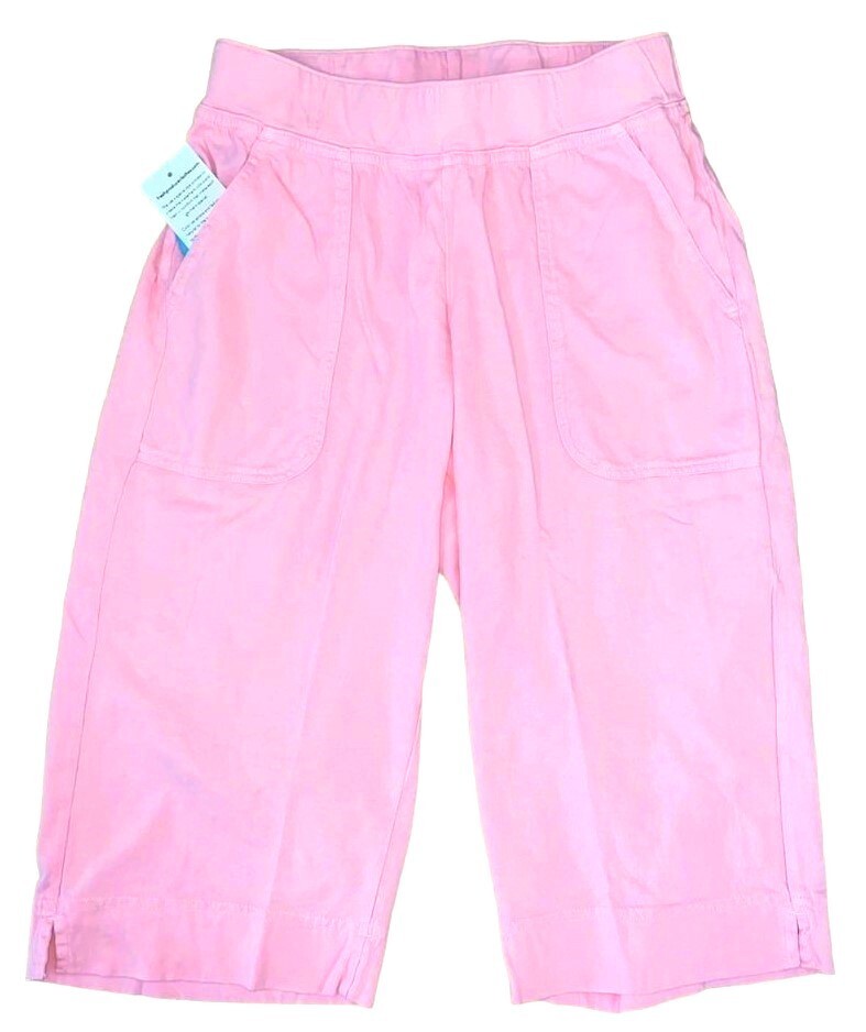 Fresh Produce medium blush pink $64 Key Largo jersey pedal pusher shorts nwt m