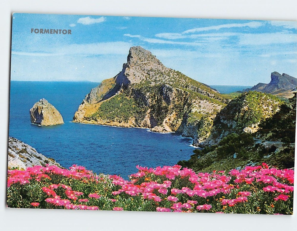 Postcard Formentor Mallorca Spain