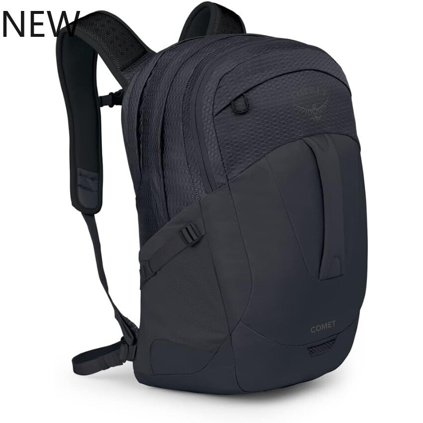 Osprey Comet Black Laptop Backpack New Lightweight Durable Design
