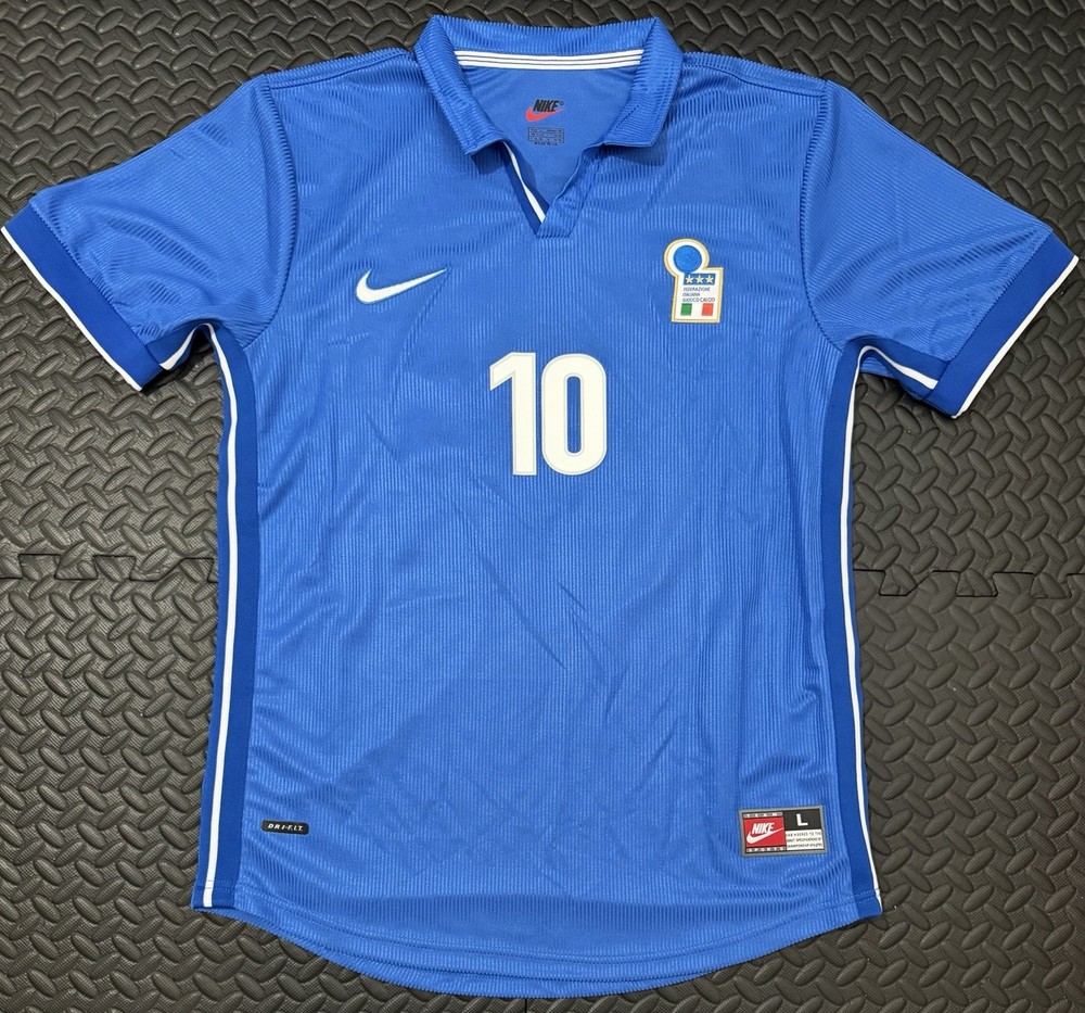 Italy Soccer Jersey Alessandro Del Piero #10 Blue