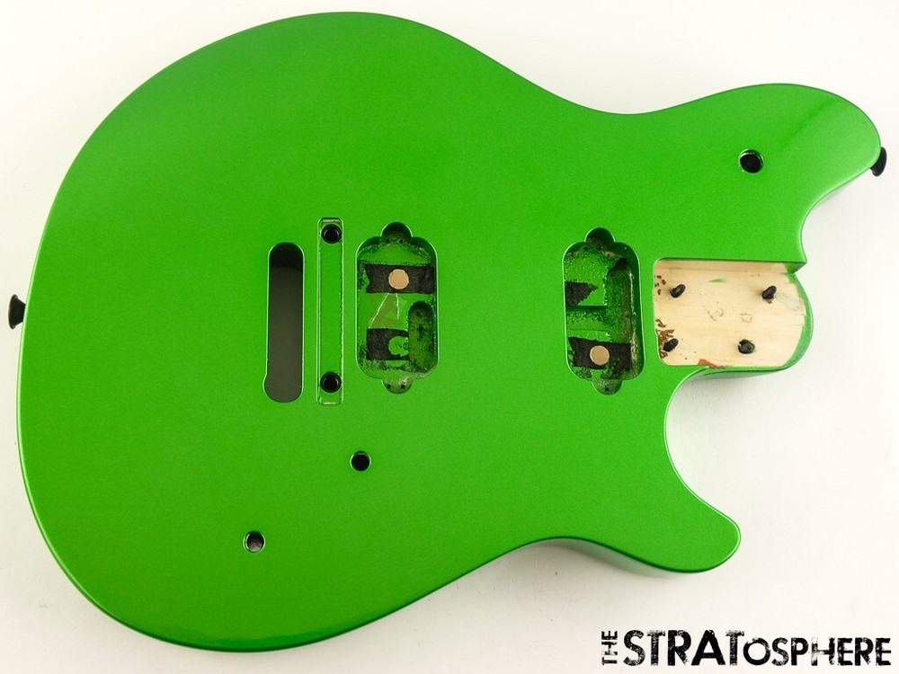 EVH Eddie Van Halen Wolfgang Standard BODY Floyd Rose, Route Absinthe Frost-image