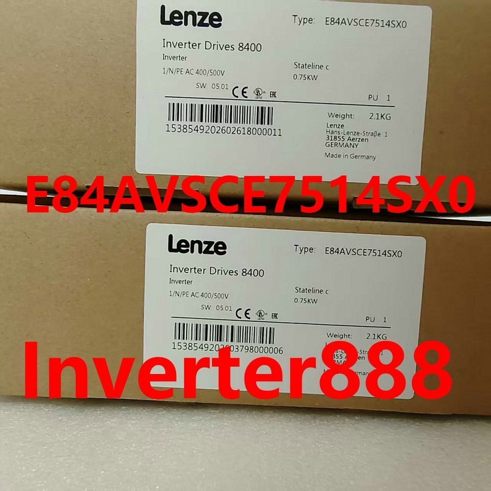 1PCS NEW LENZE inverter E84AVSCE7514SX0