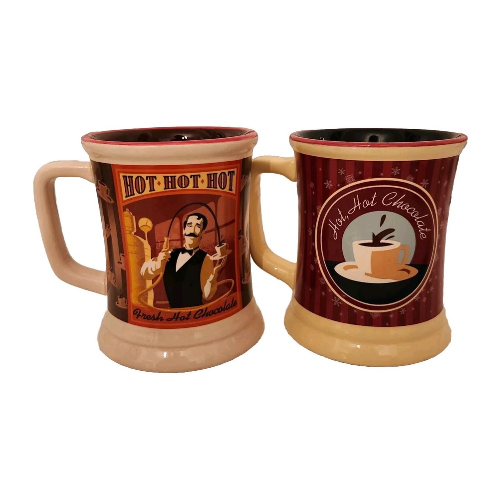 Polar Express Believe Hot Chocolate Mug Set 2-Pack