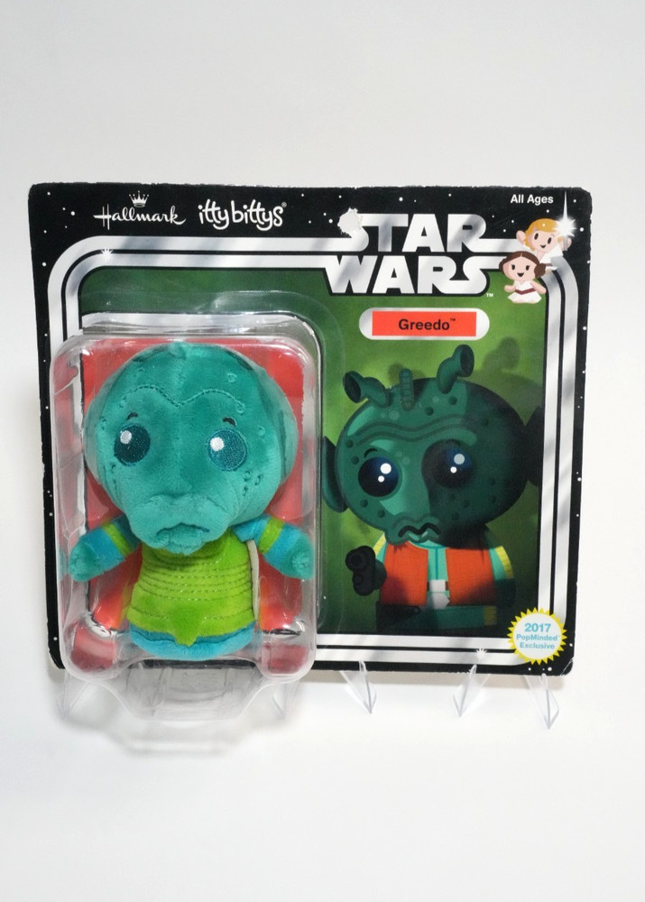 Hallmark Itty Bittys Star Wars - GREEDO (PopMinded Exclusive) Stuffed Toy Sealed