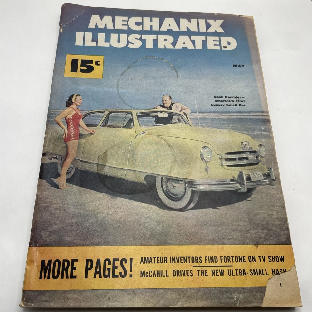 Mechanix Illustrated Magazine May 1950 Nash Rambler