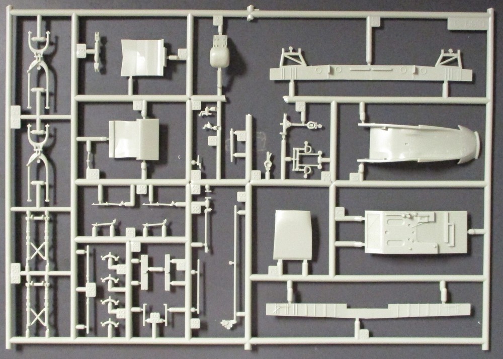 Accurate Miniatures 1/48th Scale IL-2m3 Stormovik - Parts Tree C from Kit 3407-image
