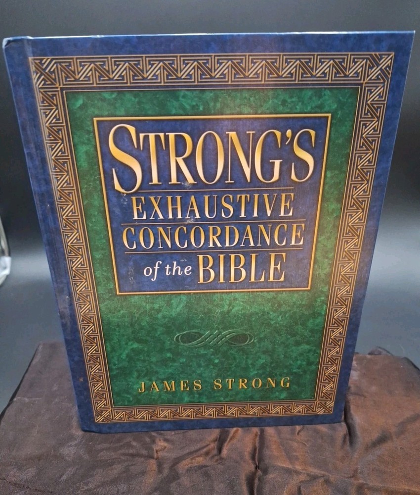 Strong's Exhaustive Concordance by James Strong (1988, Hardcover) W-CD Good Cond