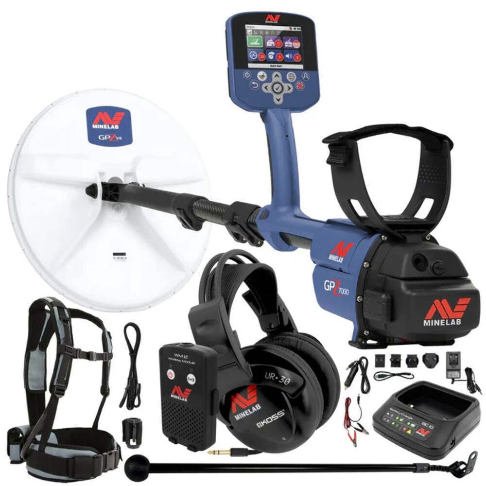 Minelab GPZ 7000 Gold Detector with 14