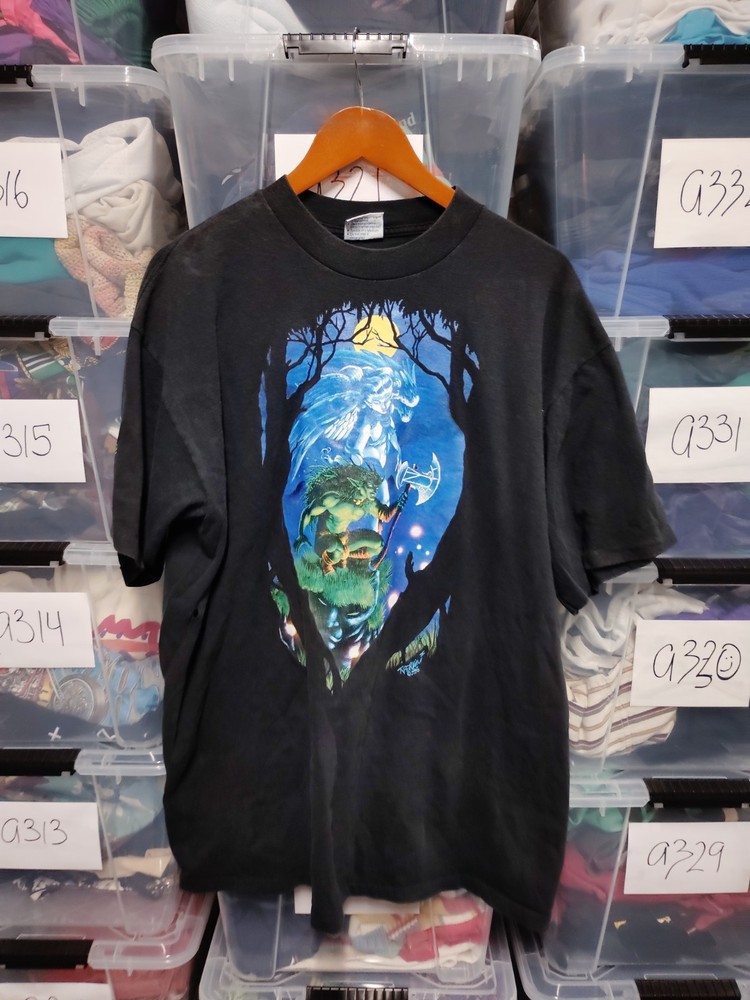 Renaissance Pleasure Fair 1996 Vtg Shirt Mythical Magic Themed Rare  Xl A345
