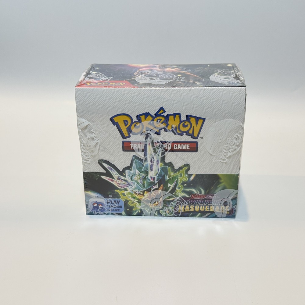 Pokemon Scarlet Violet Twilight Masquerade Booster Box Sealed 36 Packs