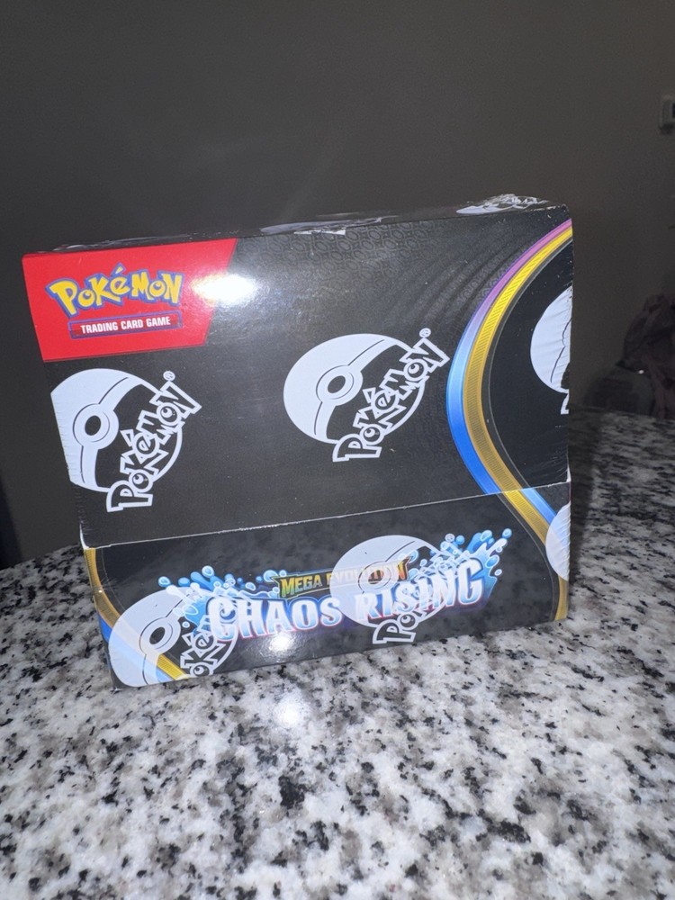 Pokemon Chaos Rising Booster Box New Sealed