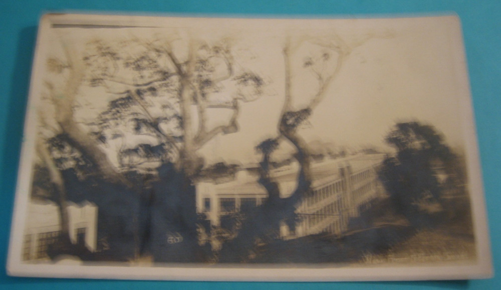 ANTIQUE 1900s  RPPC POSTCARD VIEW FROM INFANTRY MILITARY