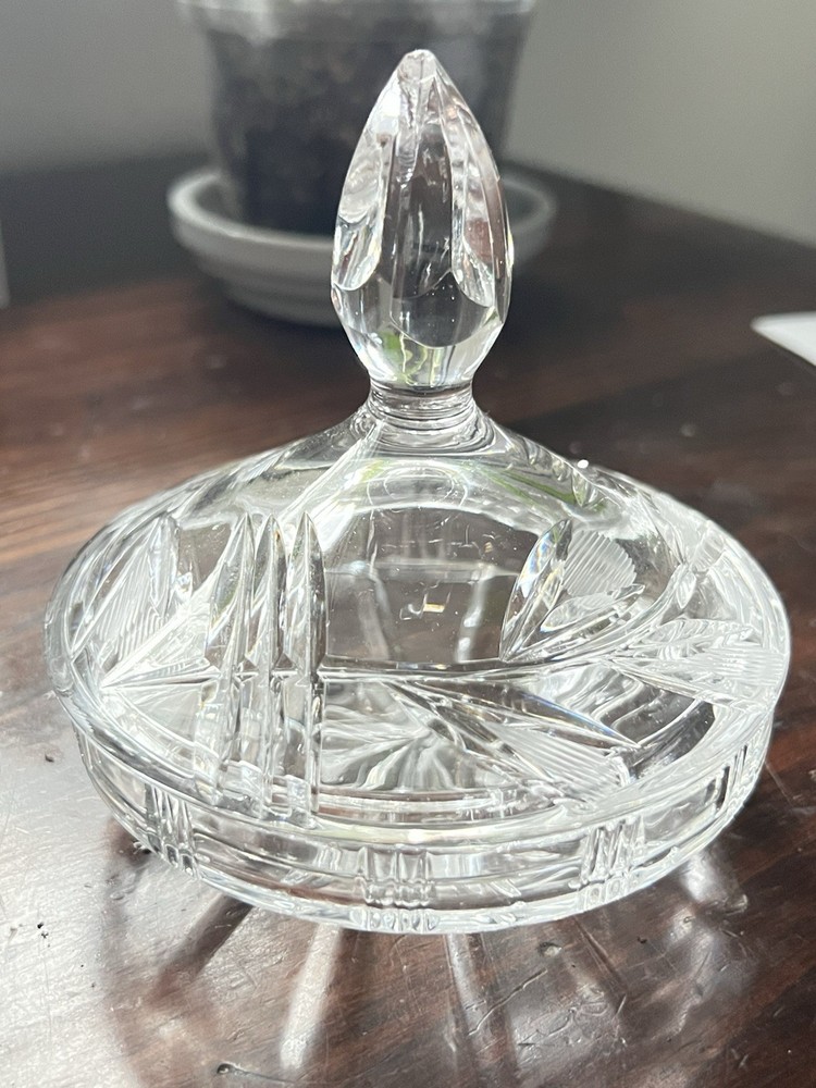 Vintage Crystal Candy Dish