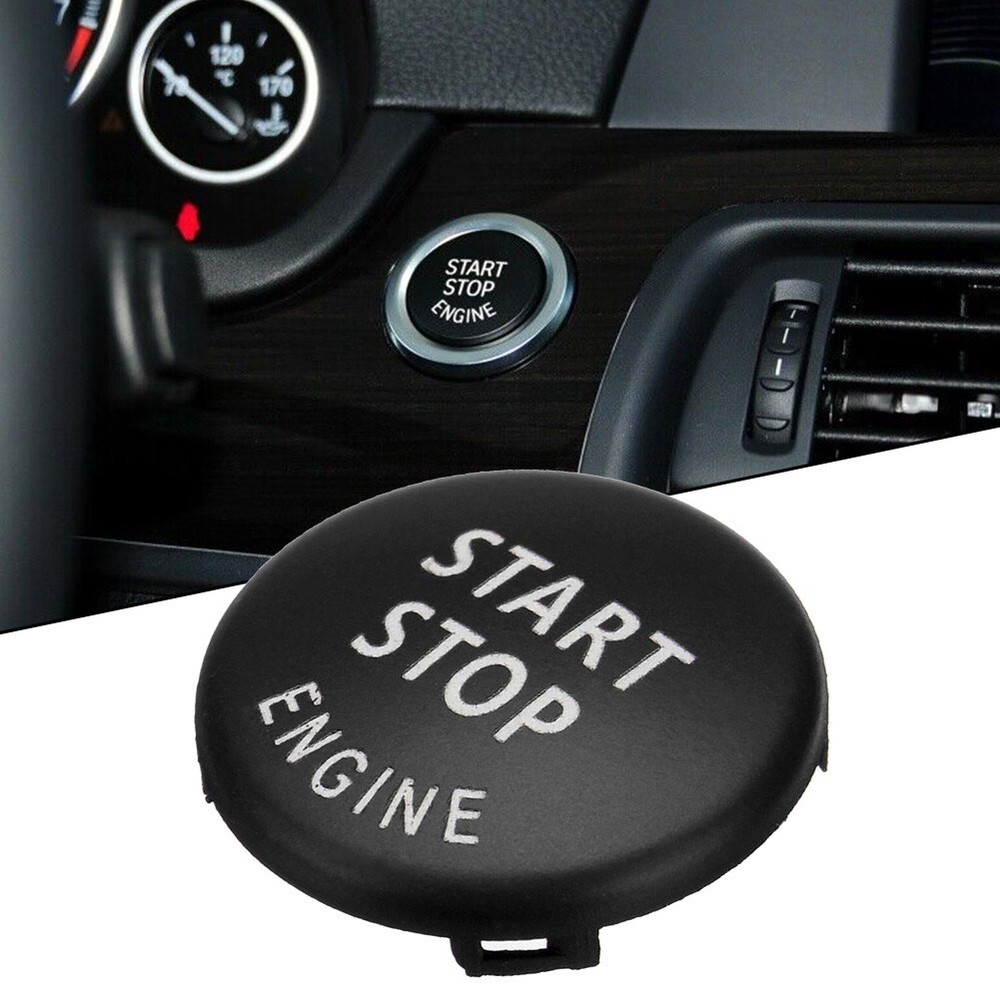 Stop Engine Button Switch-Cover For E70 X6 E71 E84 X3 E83 Black