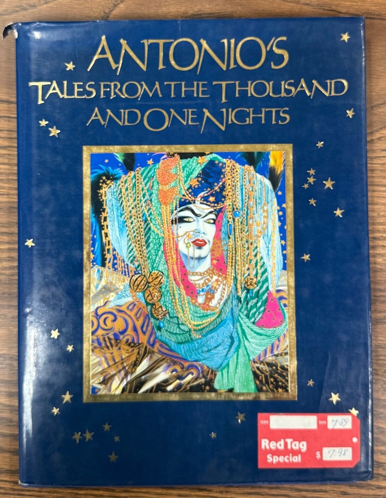 RARE 1985 1st Edition HCDJ - Antonio's Tales from the Thousand And One Nights