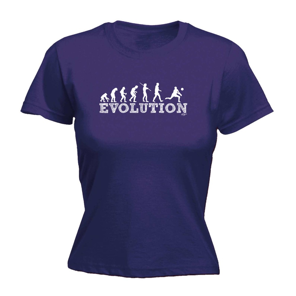 Evolution Volleyball - Womens T Shirt Funny T-Shirt Novelty gift tshirt