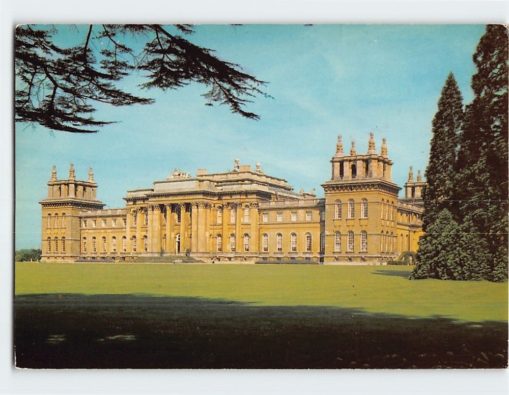 Postcard Blenheim Palace Oxfordshire England
