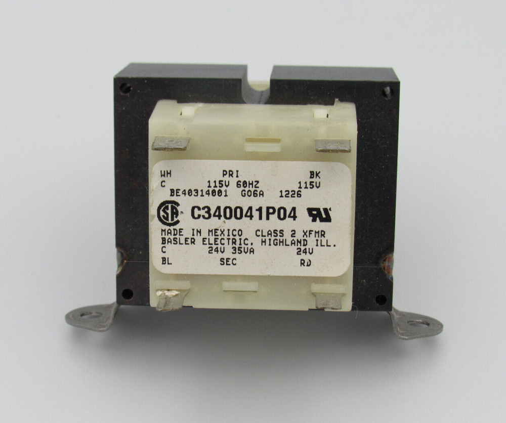 O.E.M. Trane Transformer 115V Pri 24V Sec 35VA C340041P04