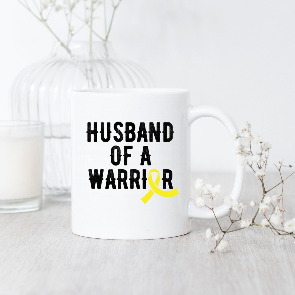 Sarcoma Cancer Warrior Husband Mug Sarcoma Cancer Mug Sarcoma Cancer Gift