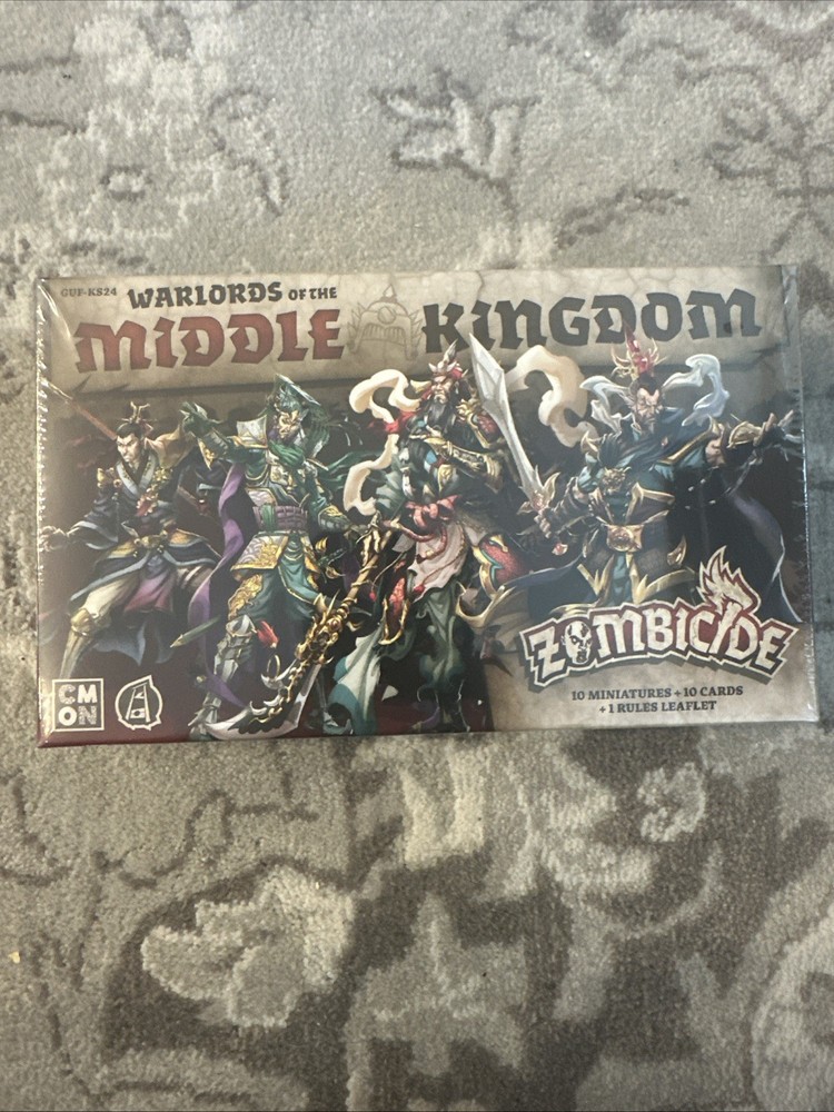 Zombicide: White Death Warlords of the Middle Kingdom Kickstarter