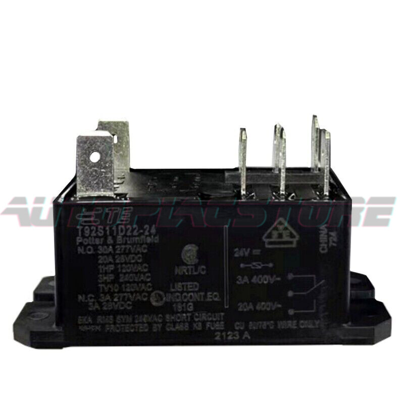 1PC TYCO T92S11D22-24 24VDC Power Relay 8Pins~