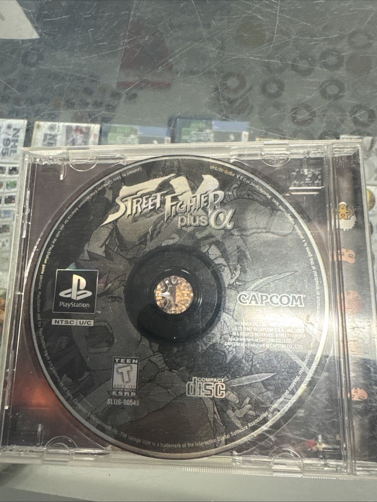 Street Fighter EX Plus Alpha Sony Playstation PS1 DISC ONLY