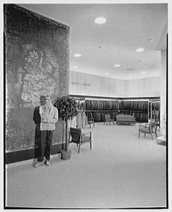 Photo:Washington DC Lord & Taylor Mens Clothing Store Interior 1959 Oct