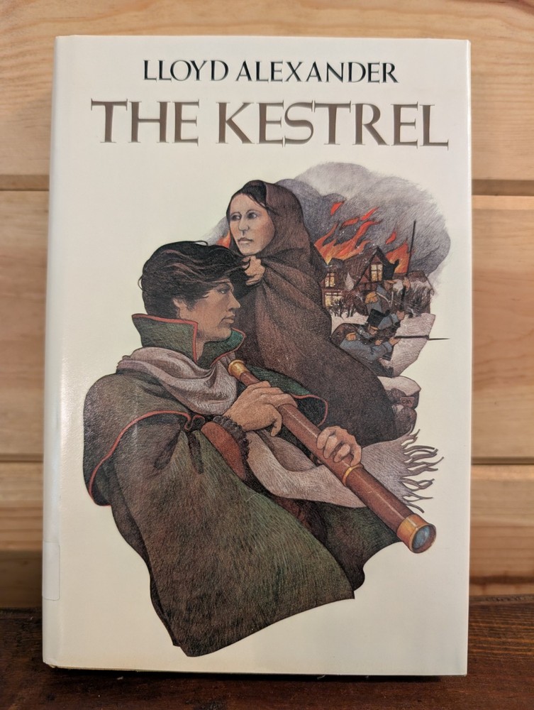 VTG The Kestrel, Lloyd Alexander  1st Ed. 1st Print,  HC, DJ, 1982 ex-lib, VGC