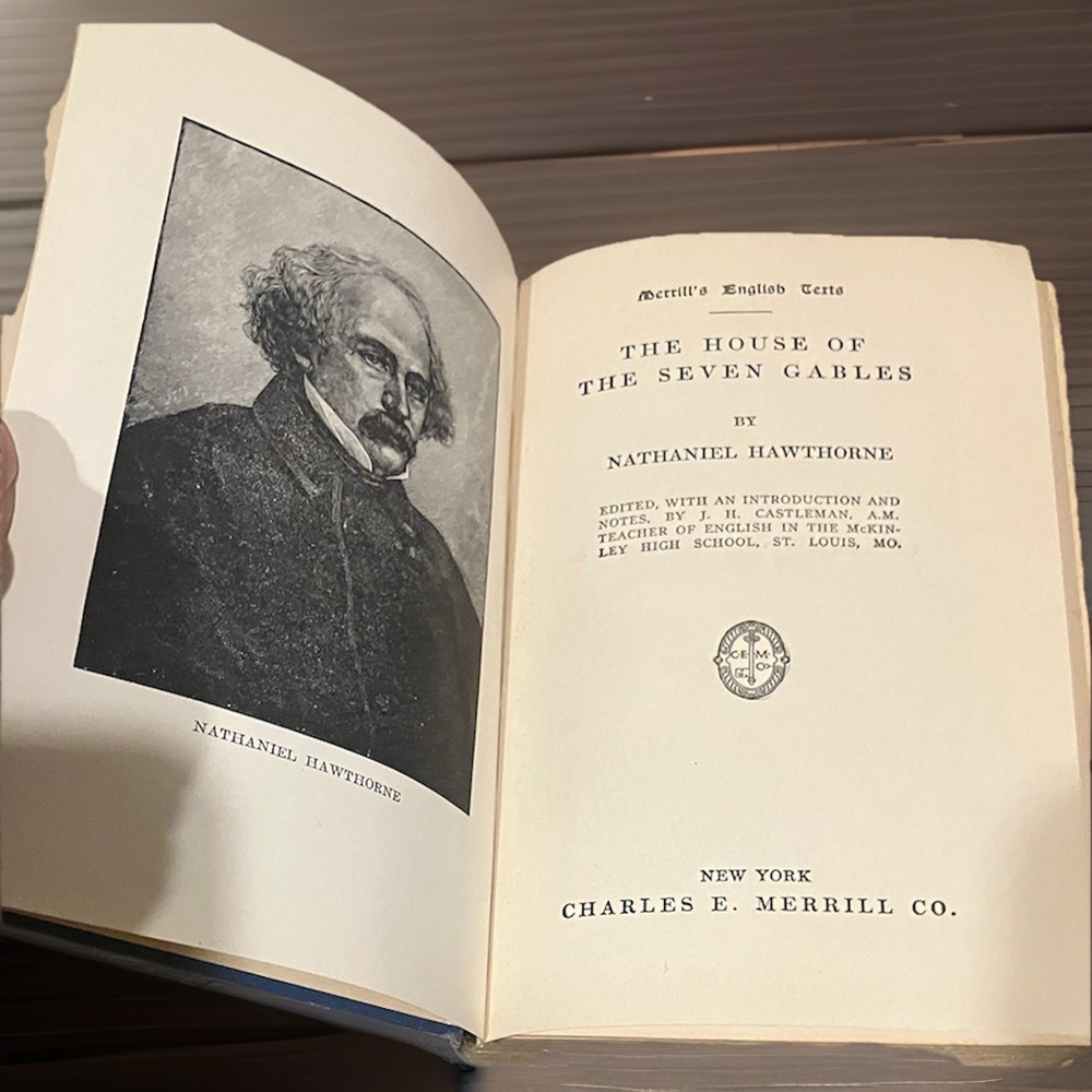 Nathaniel Hawthorne the House of the Seven Gables Hardcover Vintage