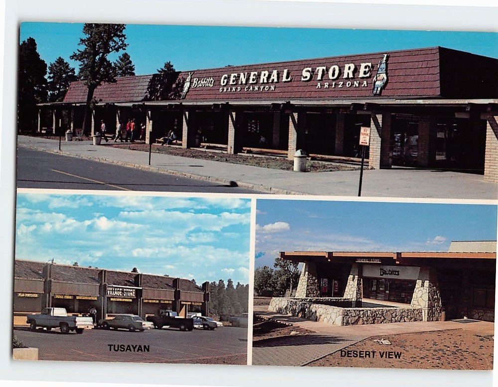 Postcard Babbitt Brothers Trading Company Grand Canyon Arizona USA