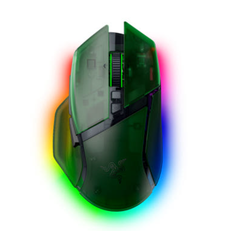 Razer Basilisk V3 Pro Wireless Gaming Mouse 35K DPI Phantom Green Edition