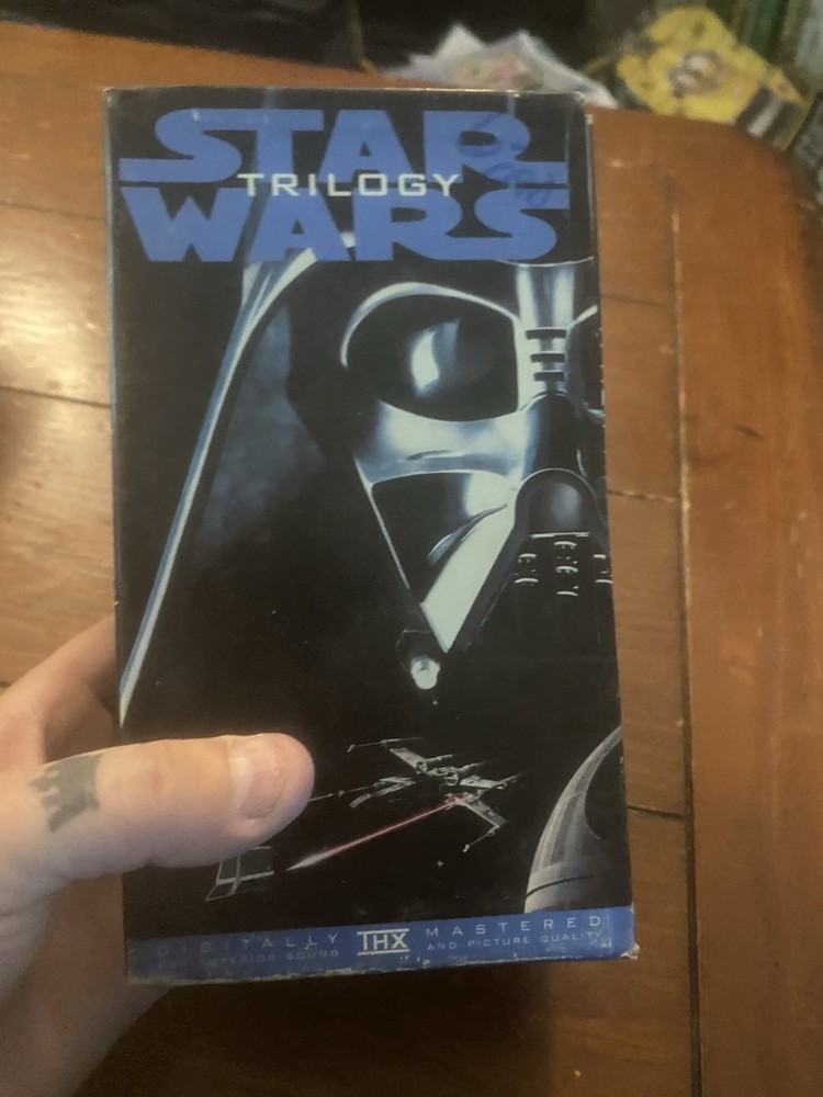 1995 Star Wars ORIGINAL Trilogy THX Collectors Edition Box Set VHS