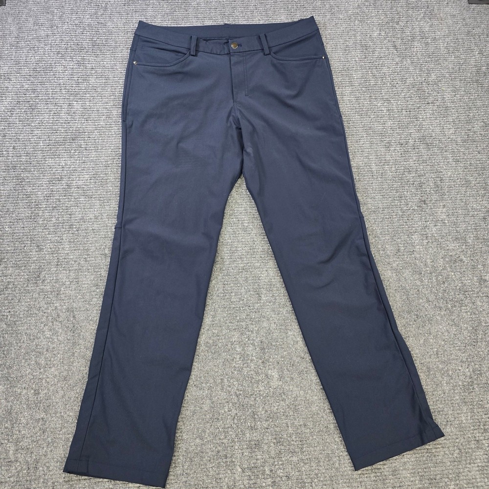 Lululemon Pants Men's 36x33 Navy ABC Classic Fit Stretch 5 Pocket Golf Chino