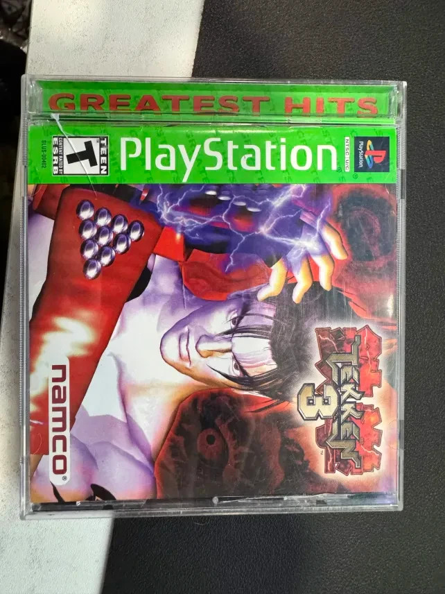 Tekken 3 PlayStation 1 PS1 Complete CIB Greatest Hits VG