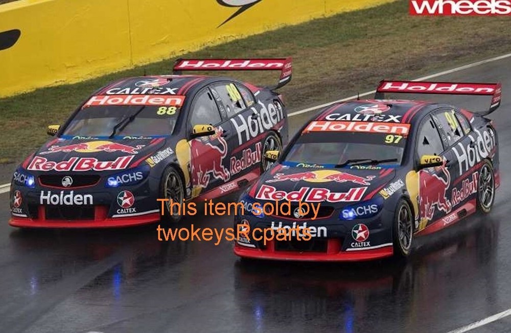1:10 RC Clear Lexan Body Red Bull Holden Commodore -aka Chevy SS Vauxhall VXR8