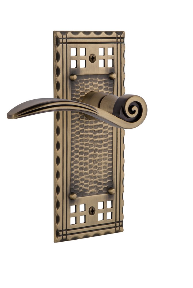 Nostalgic Warehouse CRASWN_PRV_234_NK Swan Privacy Door Lever Set