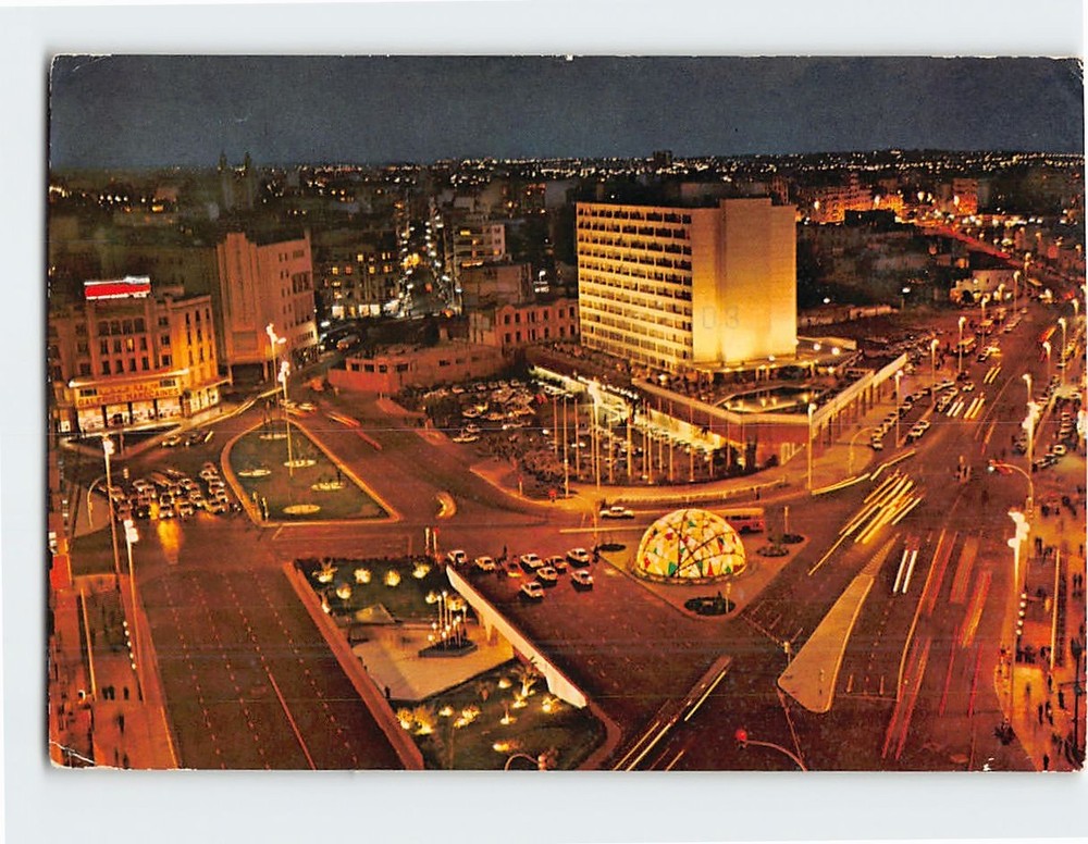 Postcard Mohammed V Square Casablanca Morocco