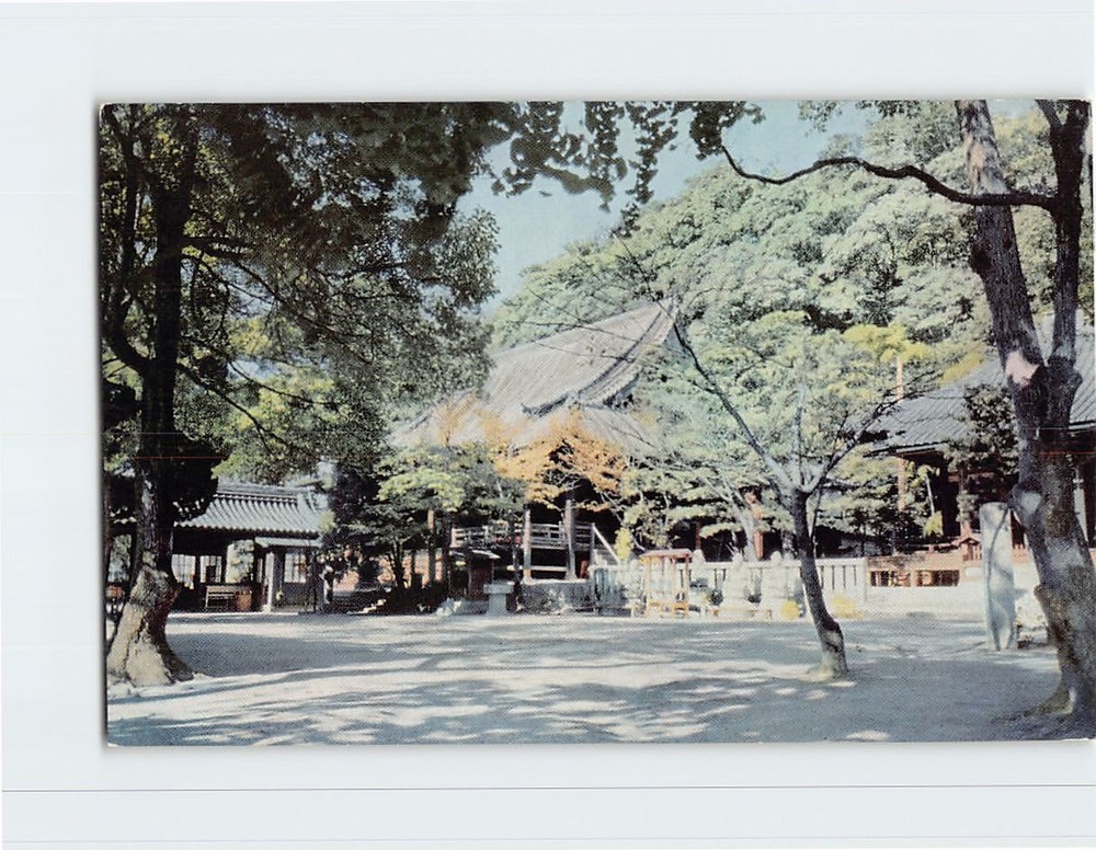 Postcard Suma-dera Temple Kobe Japan