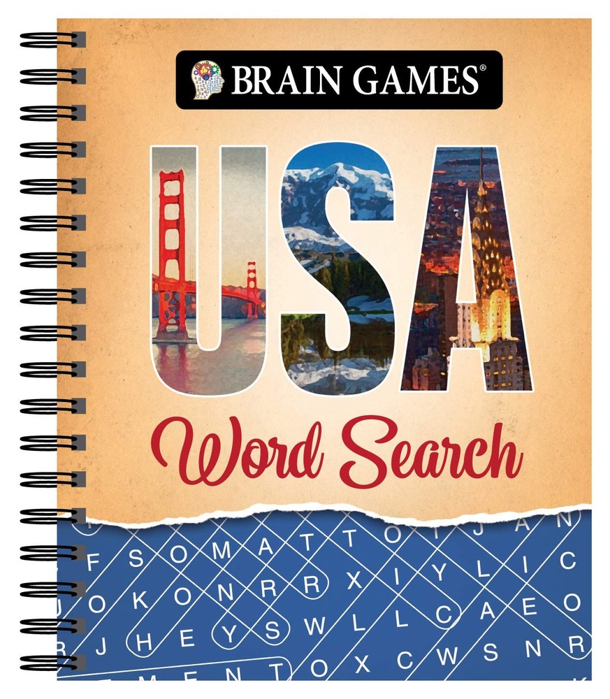 Brain Games - USA Word Search (#2) by Publications International Ltd.