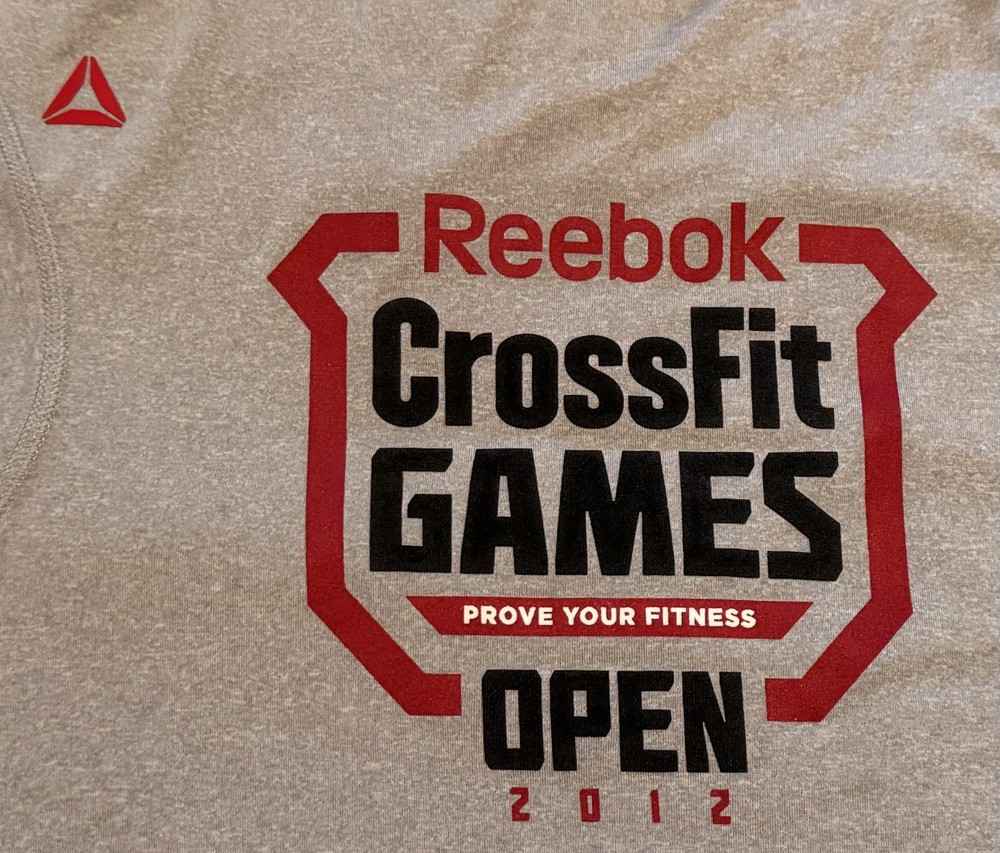 Vintage 2012 Reebok  CrossFit Games Long Sleeve T Shirt XL