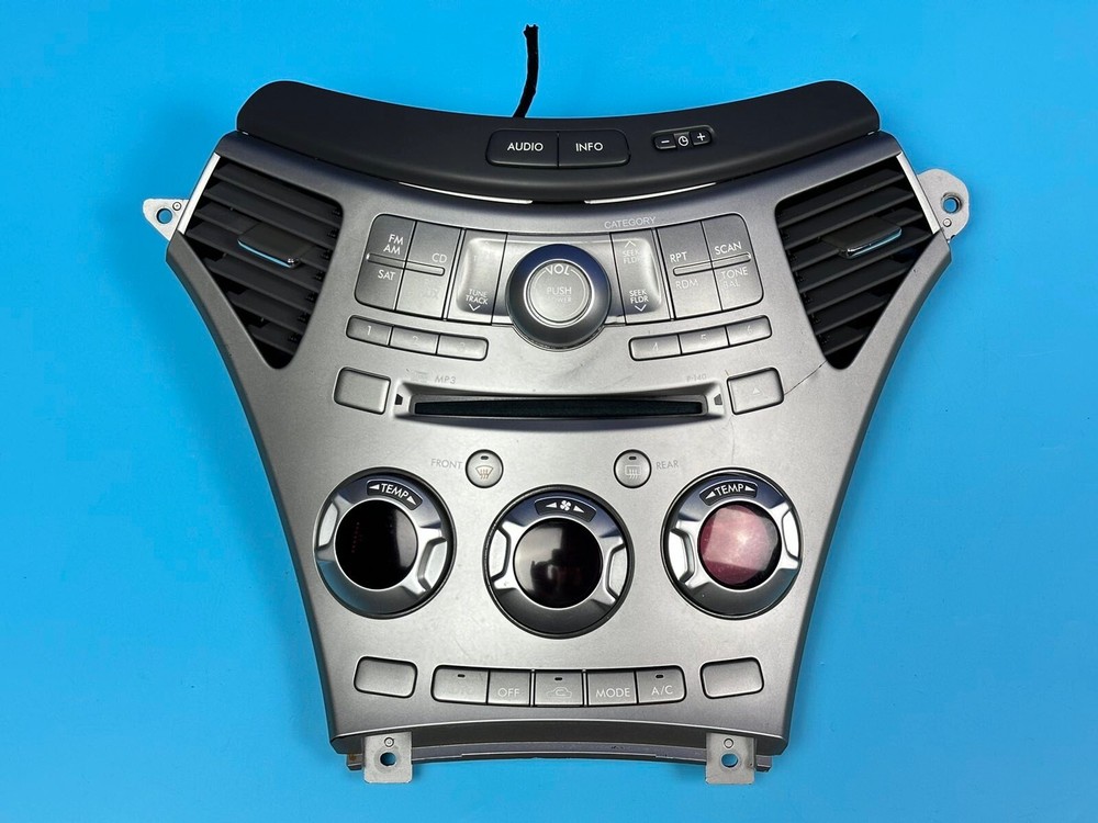 2006 2007 2008 2009 Subaru Tribeca Radio CD Player AC Climate Panel OEM