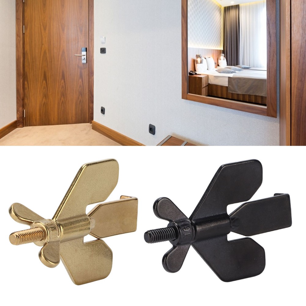 Portable Door Lock for Home & Travel Security - Anti-Theft Easy Install Lockdown Locker