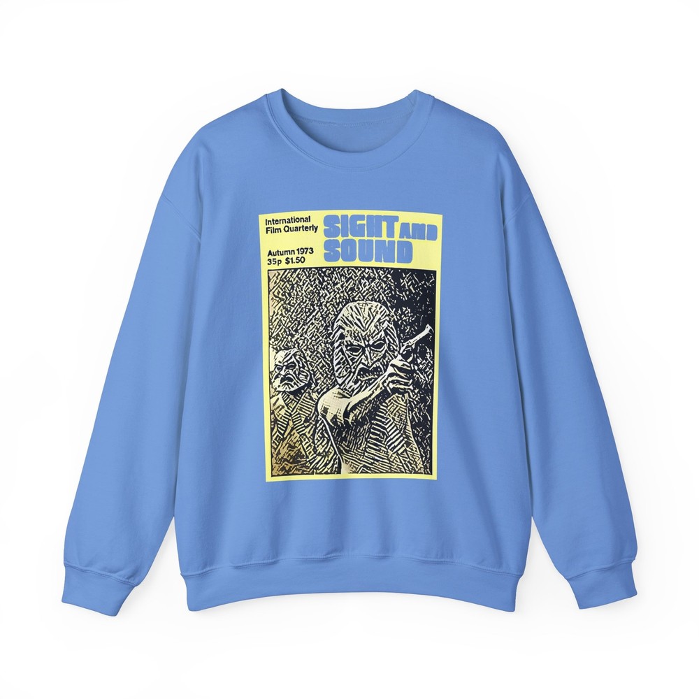 Sight And Sound Graphic Print Long Sleeve Unisex Heavy Blend Crewneck Sweatshirt