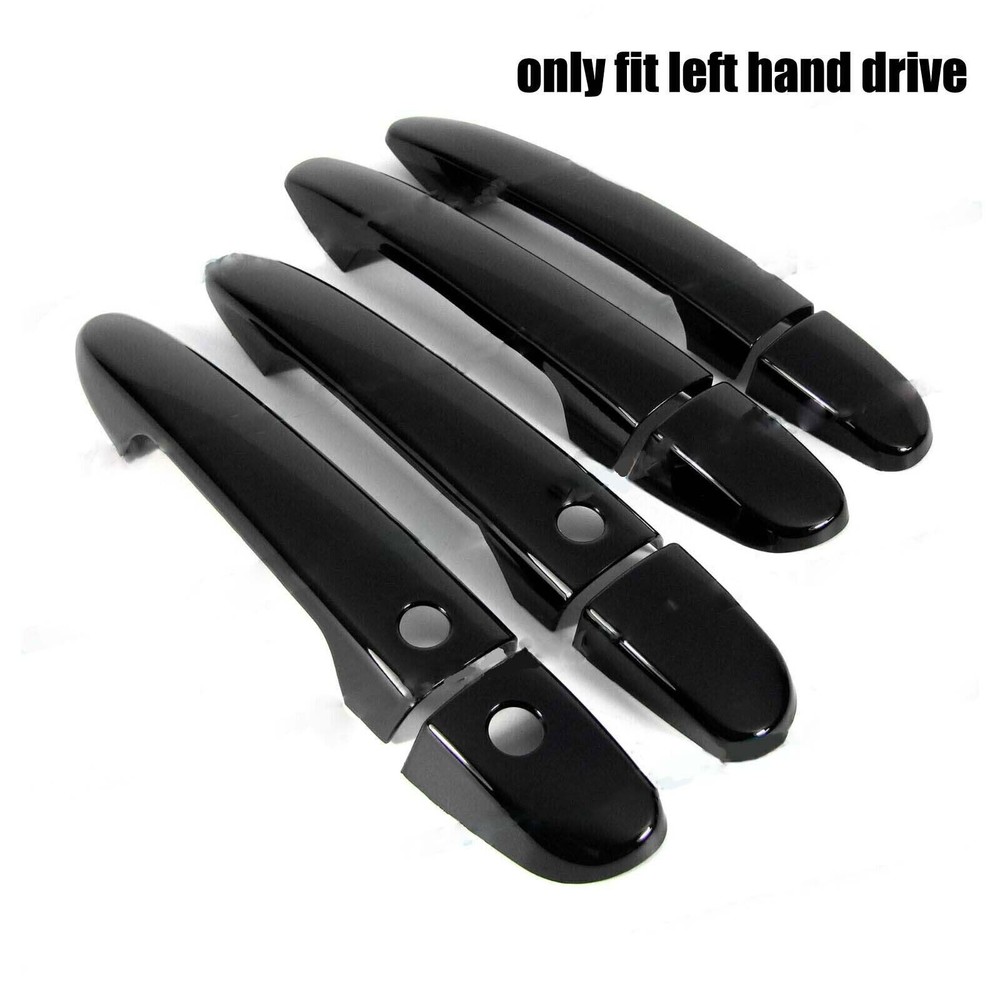 Glossy Black Smart Keyless Door Handle Cover for 13-23 Mazda CX-5