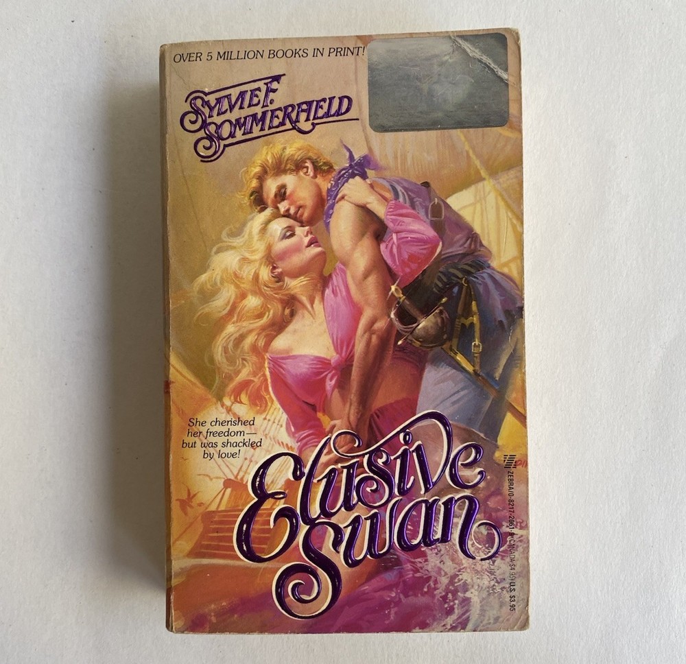 Elusive Swan by Sylvie F. Sommerfield (1987) Zebra