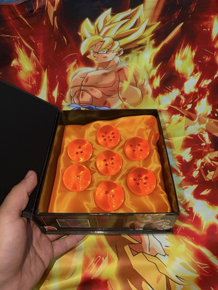 Dragon Ball Z Spheres Brand New 7 Spheres 4cm  Goku With Box